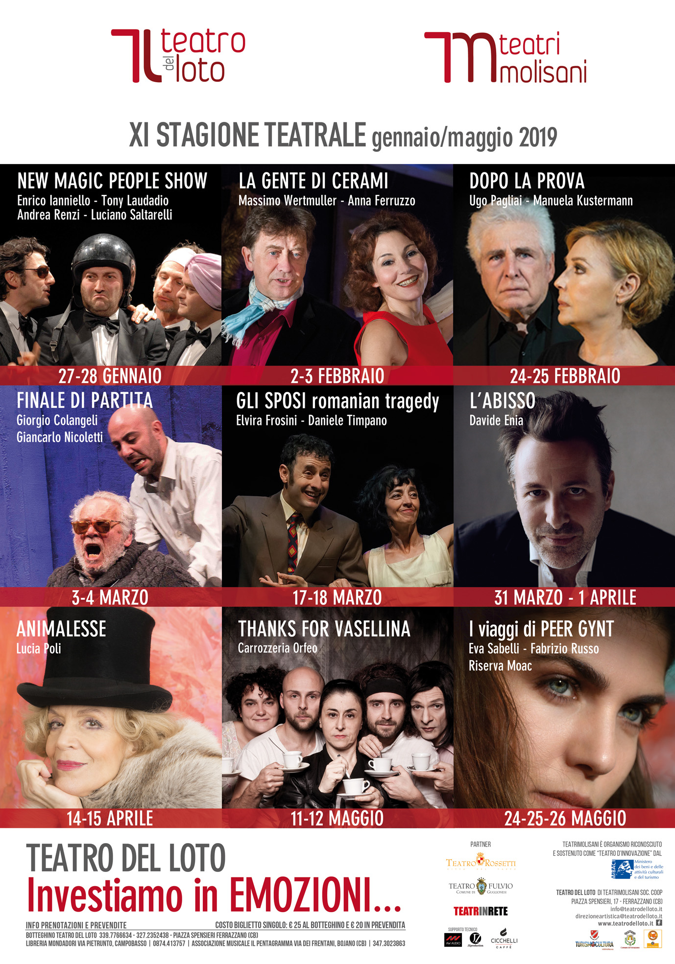 XI Stagione Teatrale 2019